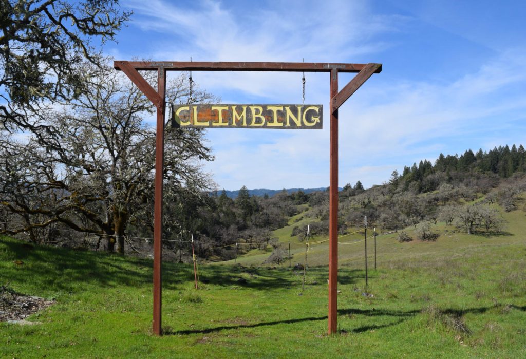 Entrance to Climbing.