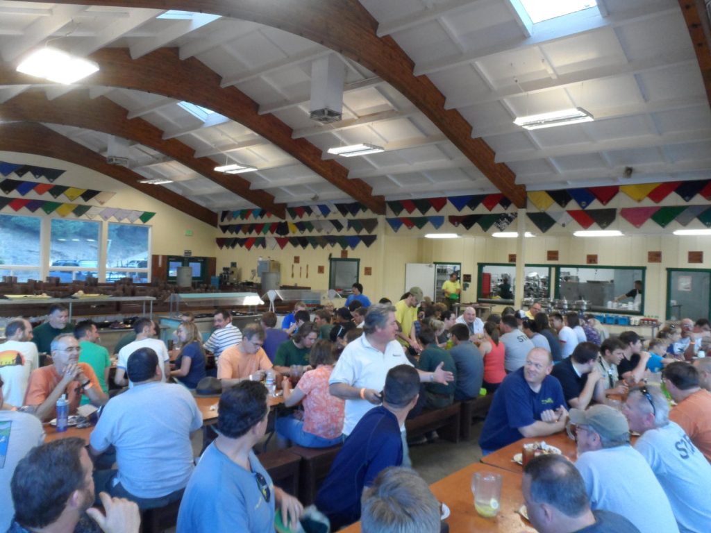 50th Anniversary dinner in the Dining Hall.