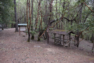 Little Dipper hand-washing station and bulletin board.