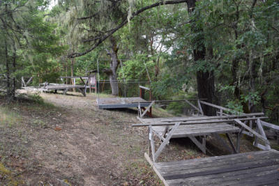 Sleepy Hollow campsite in the off-season.